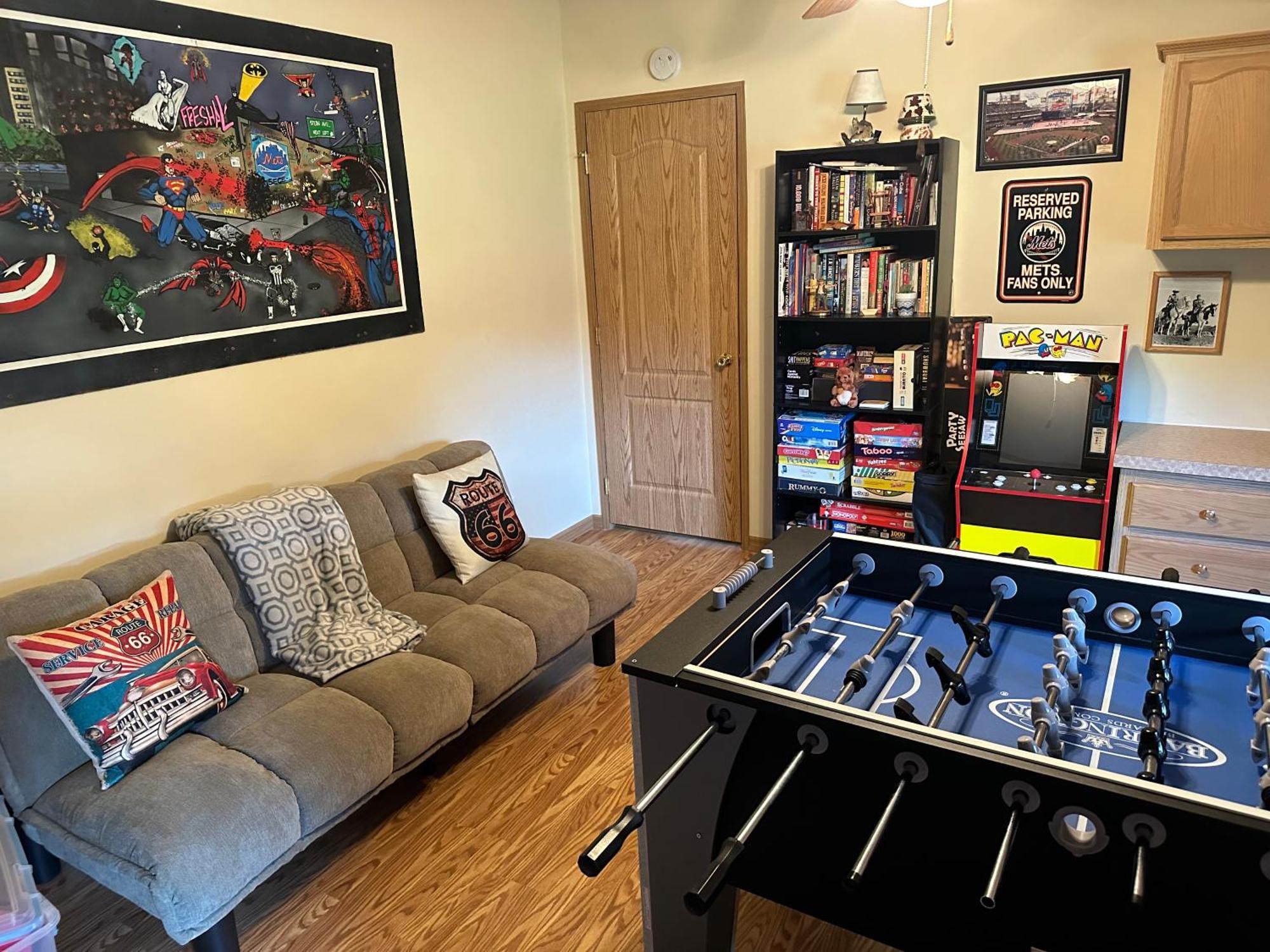 Spacious Cozy Getaway ! King Bed, Game Room, Out Door Patio Cairo Luaran gambar
